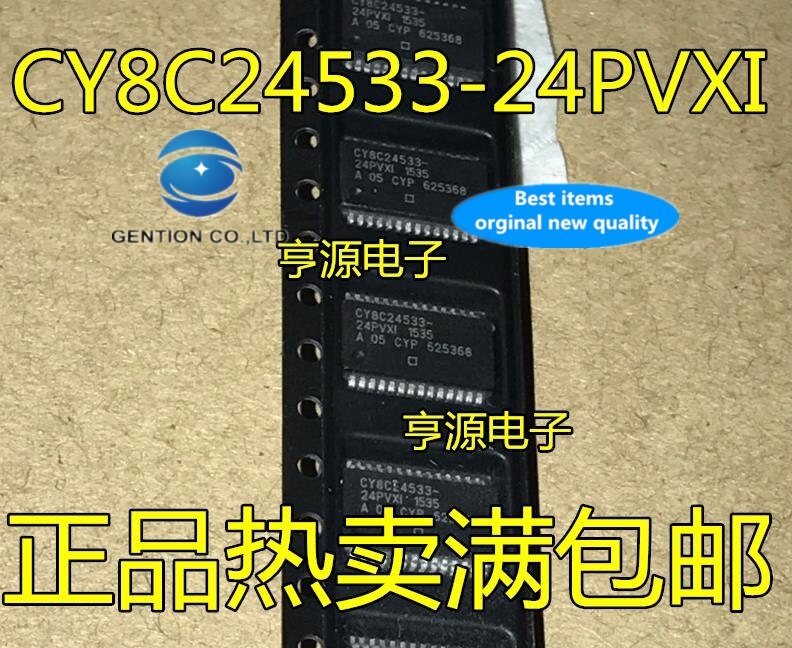 30pcs 100%  ο   CY8C24533-24 pvxi CY8C24533 SSOP - 28 ũ Ʈѷ